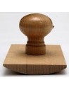 Stempel drewniany kołyskowy 120x100